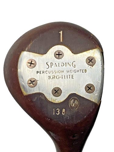 Spalding Kro-Flite Marilynn Smith 1-Wood RH Ladies Steel 41.5 Good Original Grip