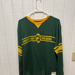 Mitchell & Ness NFL Green Bay Packers Men’s Large LS Lightweight Sweatshirt