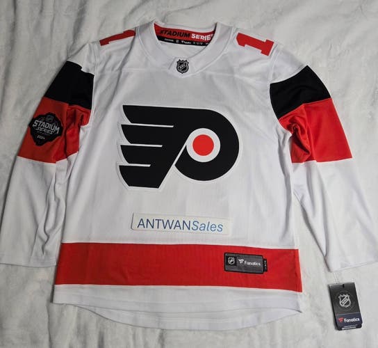 Fanatics Philadelphia Flyers 2024 Stadium Series NHL Jersey Travis Konecny...