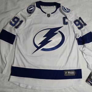 Tampa Bay Lightning Steven Stamkos Fanatics Authentic White Breakaway Jersey