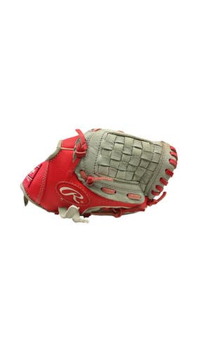 Used Rawlings RONALD ACUNA MODEL BB/SB Glove T-ball Red 9 1/2" 11859-S000029411