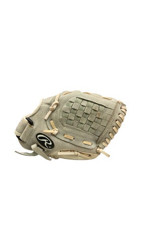 Used Rawlings HIGHLIGHT BB/SB Glove T-ball White 10 1/2" 11859-S000029413