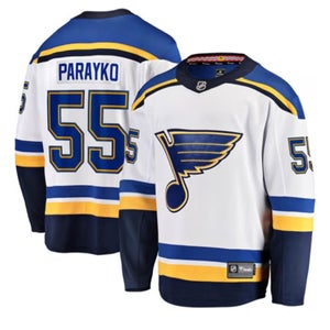 Fanatics Breakaway Colton Parayko St Louis Blues Mens Away Hockey Jersey 3XL