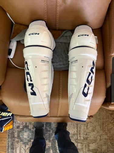 Senior CCM Vector 16" Shin Pads Pro Stock (New)