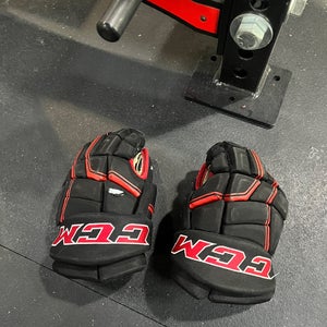 CCM HGQL Gloves 13" St. Cloud State Pro Stock