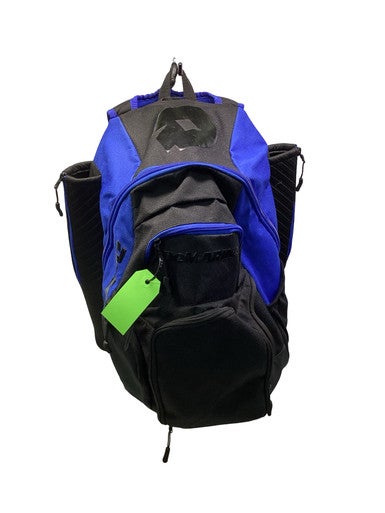Used Demarini 2 BAT PLAYER BACKPACK BB/SB Player Backpack Royal Blue 11347-S000265883