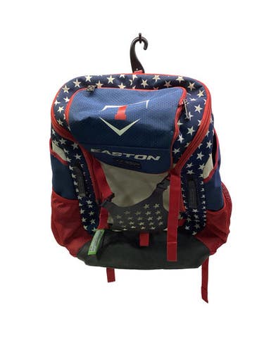 Used Easton 2 BAT BACK PACK USA BB/SB Player Backpack Royal Blue 11347-S000265882