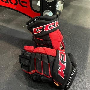 CCM Tacks 4 Roll Pro Gloves 13" St. Cloud State Pro Stock