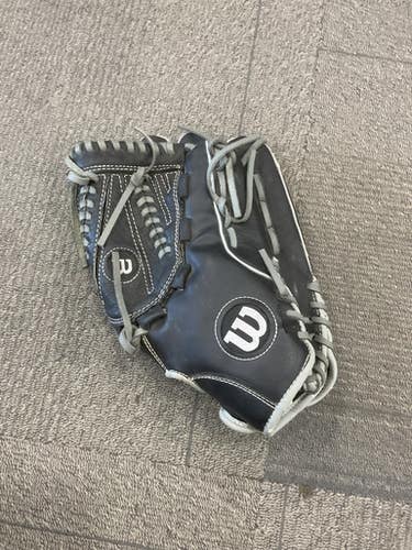 Used Wilson A360 BB/SB Glove RH Throw Black 13" 11614-S000233073