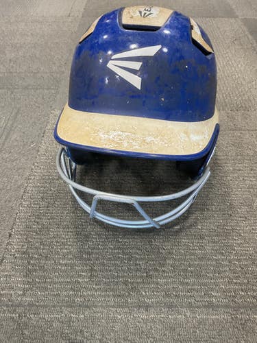 Used Easton SR Batting Helmet w/Mask Royal Blue LG 11614-S000233066