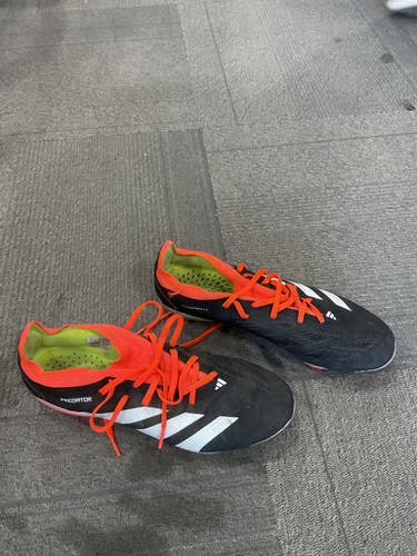 Used Adidas PREDATOR Soccer Cleats Black Senior 11 11614-S000233054