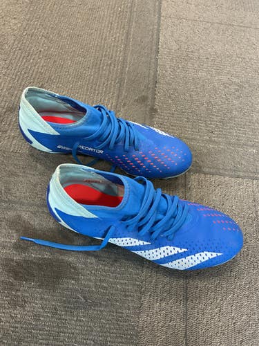 Used Adidas PREDATOR Soccer Cleats Royal Blue Senior 10 11614-S000233052
