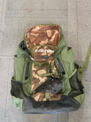 Used Easton BACKPACK BB/SB Player Carry Bag Camouflage 11614-S000233045