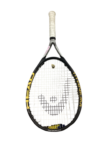 Used Head TITANIUM Adult Tennis Racquet Black 4 3/8" 11613-S000178997