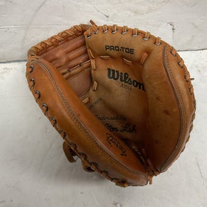 Used Wilson A2514 Baseball Catchers RH Throw Tan 32" 11855-S000200793