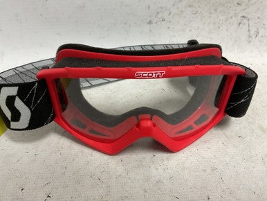 Used Scott Snow Goggles Youth Red 11855-S000200685
