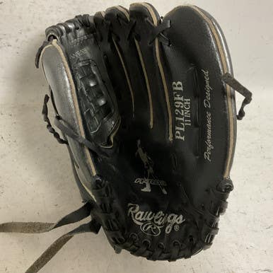 Used Rawlings A-Rod PL129FB Baseball Glove RH Throw Black 11" 11855-S000200671