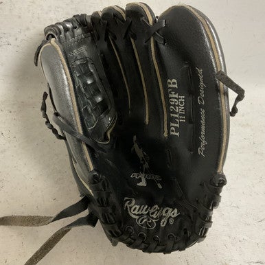 Used Rawlings A-Rod PL129FB Baseball Glove RH Throw Black 11" 11855-S000200671