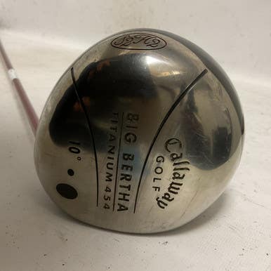 Used Callaway BIG BERTHA TITANIUM 454 Mens Driver RH 10.0 Degree 11855-S000200641