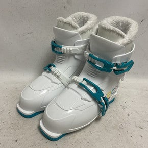 Used Tecno Pro G40.1 Girls DH Ski Boot White 225 MP - J04.5 - W5.5 11855-S000200637