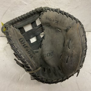 Used Wilson A1000 A10RF19CM33 Fastpitch Catchers RH Throw Black 33" 11855-S000200629