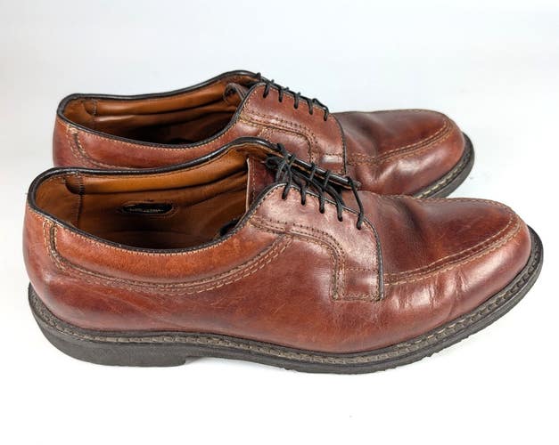 Allen Edmonds Wilbert Derby Lace Up Shoes Men's 9 D Brown Leather