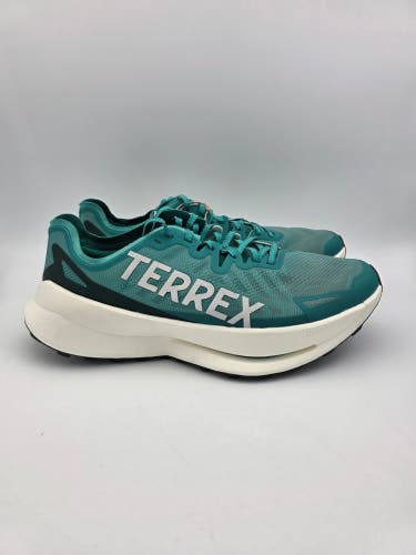 Adidas Terrex Agravic Speed Ultra Trail Running Teal Men Sz 10.5 JR5238