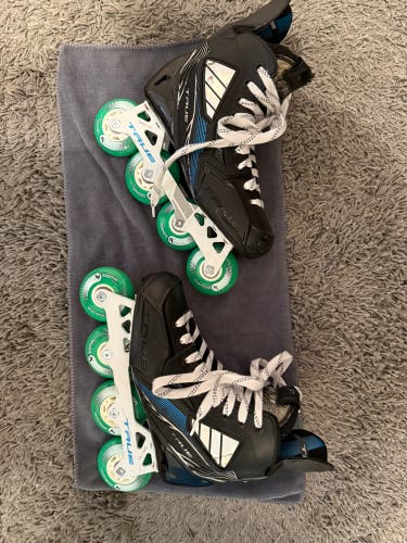 True TF Inline Skates Regular Width Size 4.5 (Used)