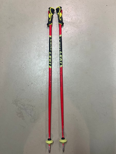 40in (100cm) Leki World Cup Lite SL Racing Ski Poles (Used)