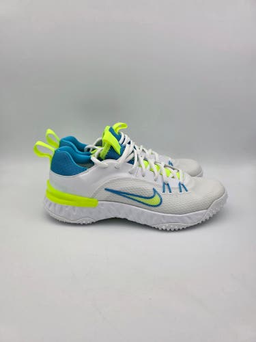 Nike Huarache 9 Elite TF LAX SE Men Sz 6.5 Lacrosse Shoes Turf Cleats FV6148-100