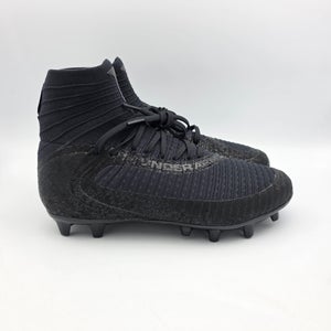Under Armour Highlight 2 MC Knit Mens Size 7.5 Football Cleats Black 3027304-003