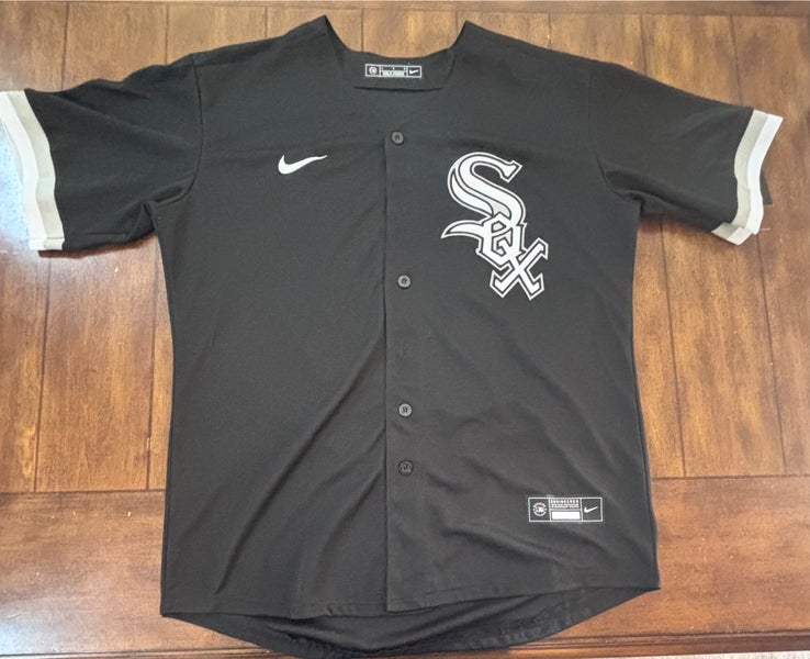 Chicago White Sox Colson Montgomery Black Baseball Jersey Adult Medium NWT
