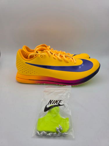 Nike Triple Jump Elite 3 Track & Field Cleats Citron HV6425-800 Mens Sz 11.5