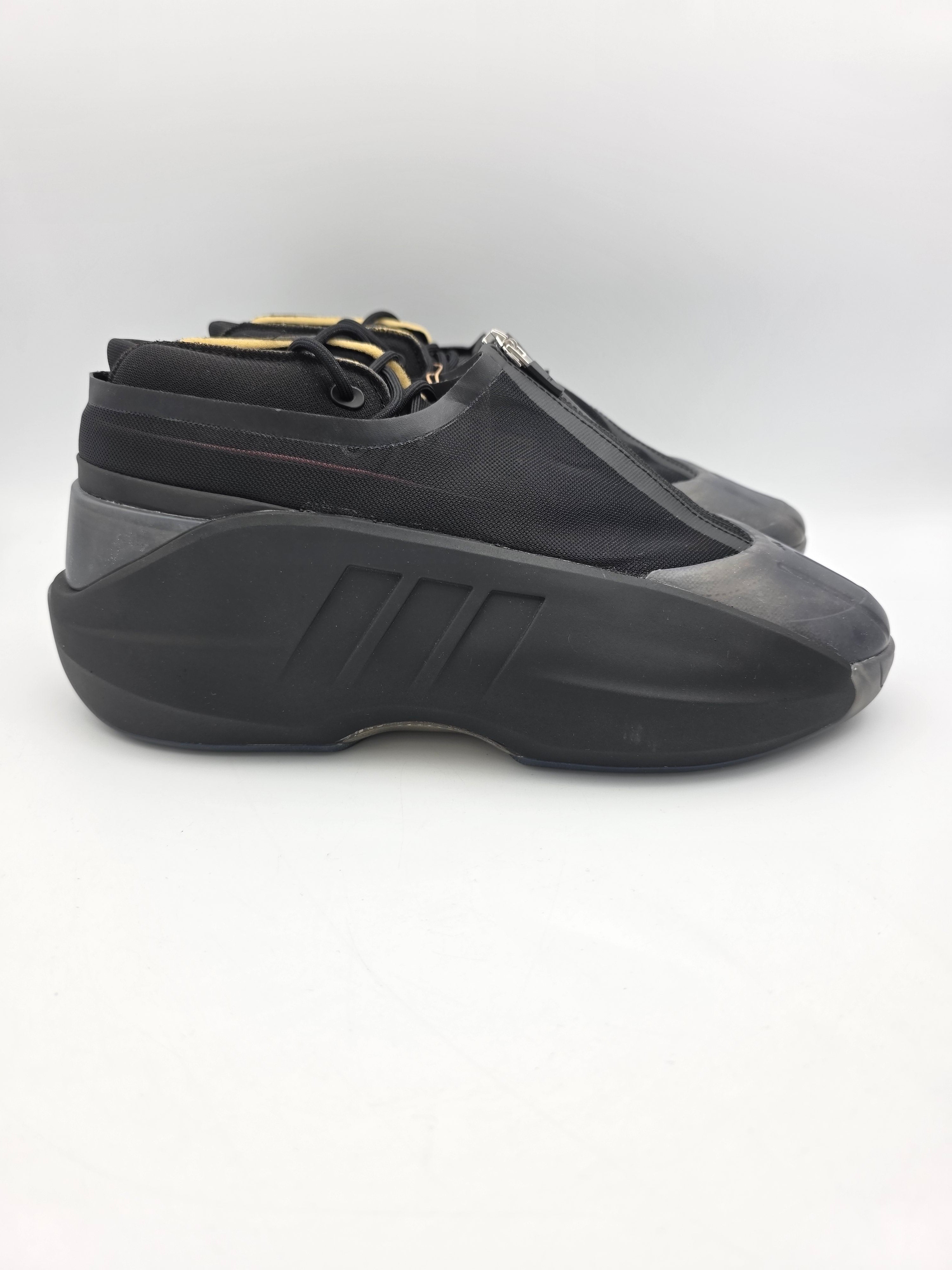 Adidas Crazy IIInfinity Core Black Charcoal Red JI0349 Men's Size