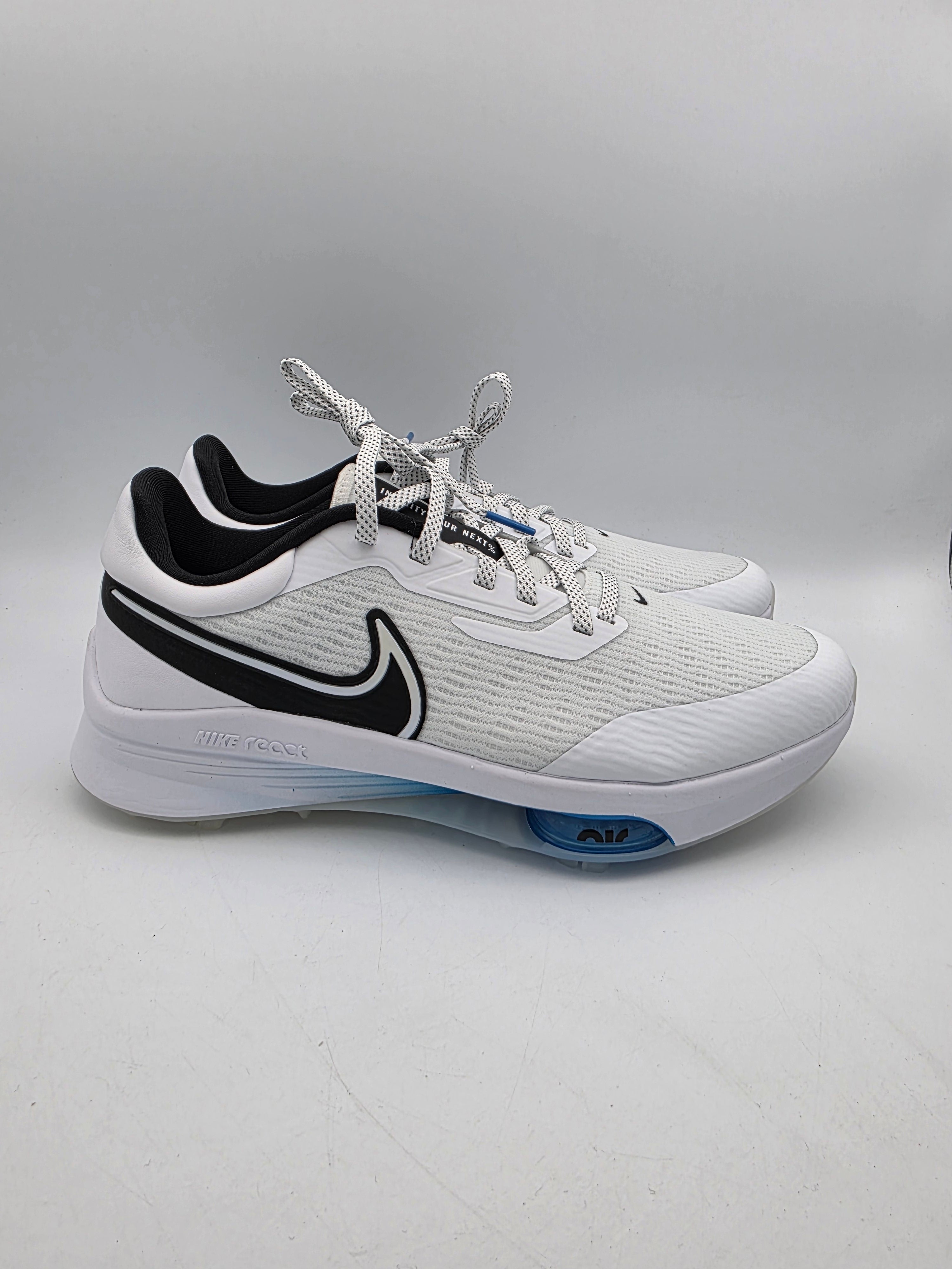 Nike Air Zoom Infinity Tour Next% Mens Golf Shoes Black White DC5221-014 10.5 Nike Air Zoom Infinity Tour NEXT% White Golf Shoe Men main image 3