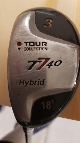 40.25 IN LH TOUR COLLECTION T740 18 DEG 3 HYBRID GOLF CLUB VERY NICE AZ326