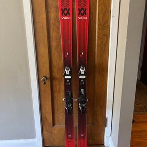 Volkl M6 Mantra 184cm with Salomon STH13 WTR Bindings