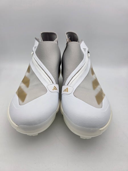 NEW Adidas Adizero Impact+ TPU White Gold Baseball Cleats  display picture 3
