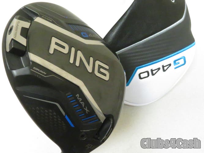 PING G440 Max Driver 10.5 TOUR 2.0 Black 65 Stiff Flex +Cover .. LooK