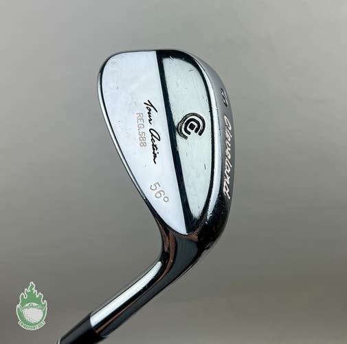 Used Cleveland Sand Wedge Tour Action REG 588 56* Wedge Flex Steel Golf Club