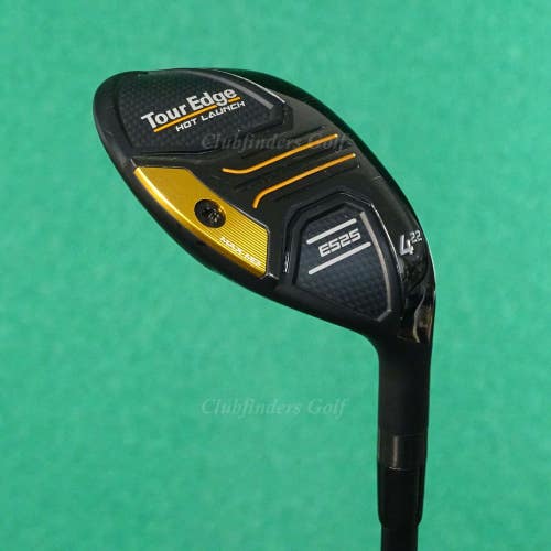 Tour Edge Hot Launch E525 22 4 Hybrid UST Helium 55-R Graphite Regular w/HC