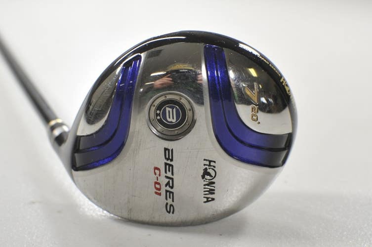 Honma Beres C-01 7-20* Fairway Wood Stiff Flex Right 54g Graphite # 214065