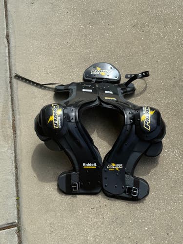 XXXL Youth Riddell Power  Surge Shoulder Pads (New)
