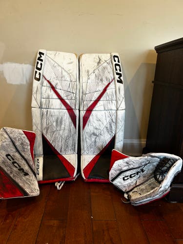 34" CCM Extreme Flex 6 Regular Goalie Full Set Pro Stock (Used)