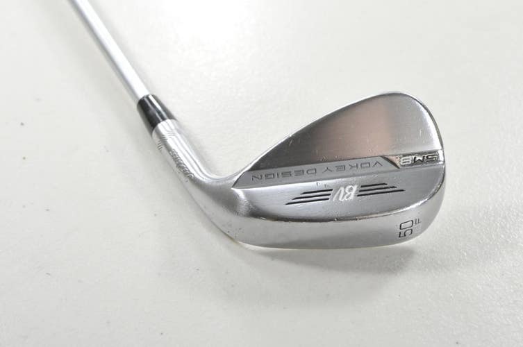 Titleist Vokey SM8 Brushed Steel 50*-08F Wedge RH KBS C Taper Lite Steel #213820