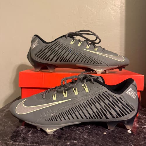 Nike Vapor Edge 360 VC Football Cleats Mens 12.5 Grey DO6294-002