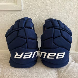 GAME WORN Niko Mikkola Florida Panthers Hockey Gloves, (send best offer)