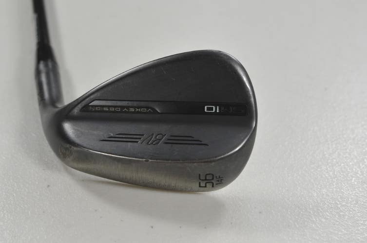 Titleist Vokey SM10 Jet Black 56*-14F Wedge RH AMT Black S300 Steel # 214005