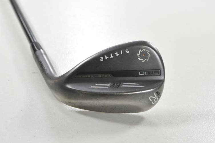 Titleist Vokey SM10 Jet Black 62*-08M Wedge Right DG S400 Stiff Steel # 211332