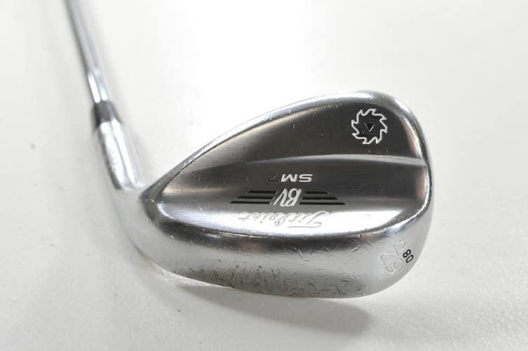Titleist Vokey SM7 Tour Chrome 62*-08M Wedge Right BV Wedge Flex Steel # 213767
